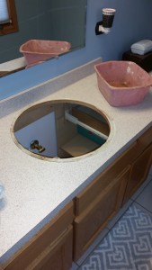 New Granite Counter Tops and Single Handle Faucets