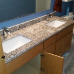 New Granite Counter Tops and Single Handle Faucets