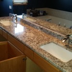 New Granite Counter Tops and Single Handle Faucets