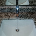 New Granite Counter Tops and Single Handle Faucets