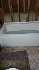 Bathtub Installation