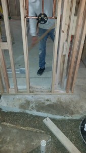 Basement Bathroom Addition