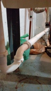 Laundry Tub Drain Repair