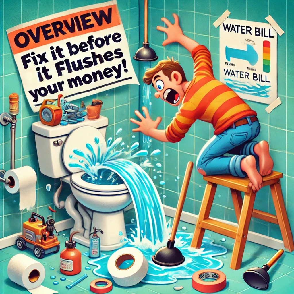 Leaking Toilet: Fixing a running or leaking toilet!