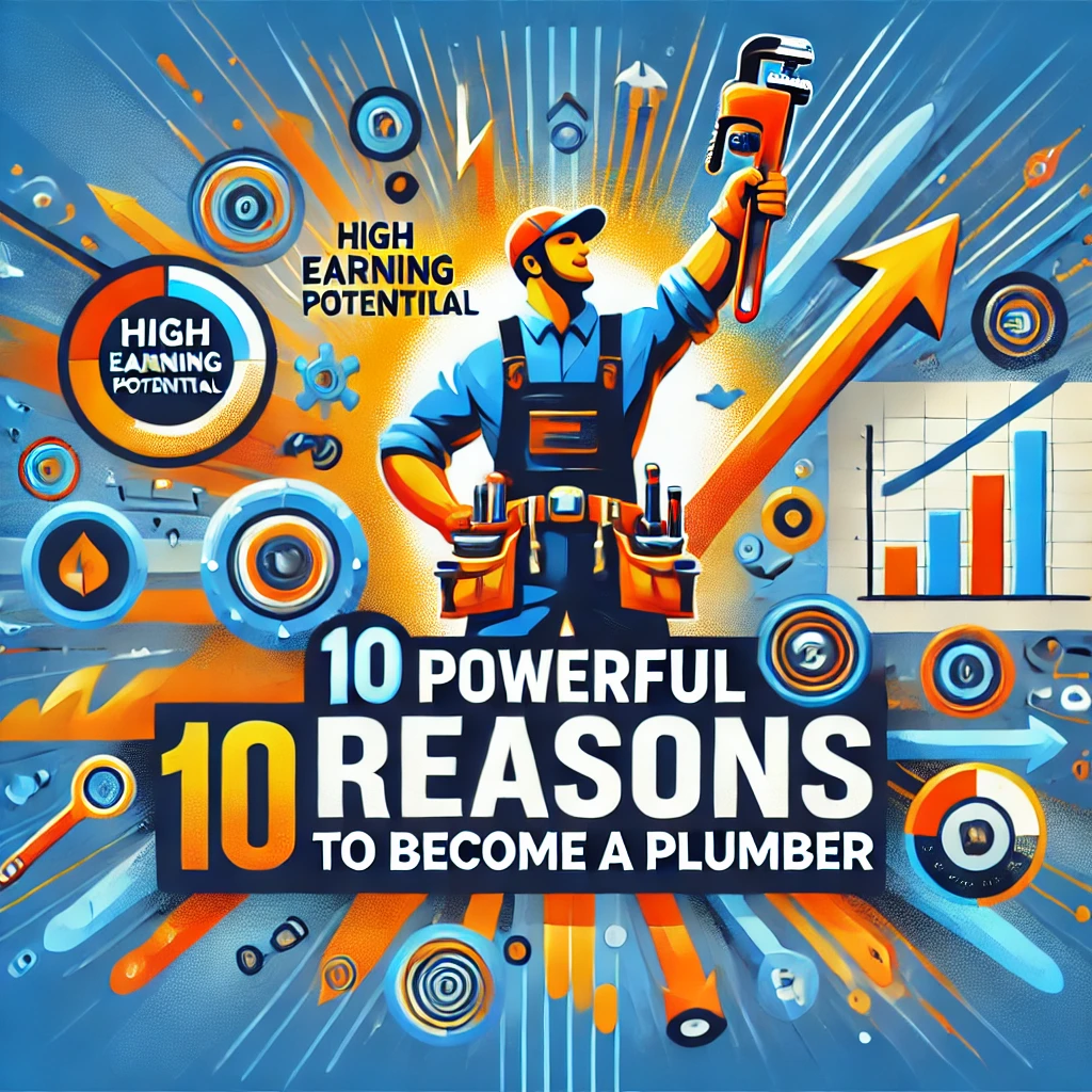 10 Reasons to Become a Plumber: